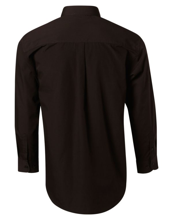Man's poplin shirt,long sleeve - Image 2