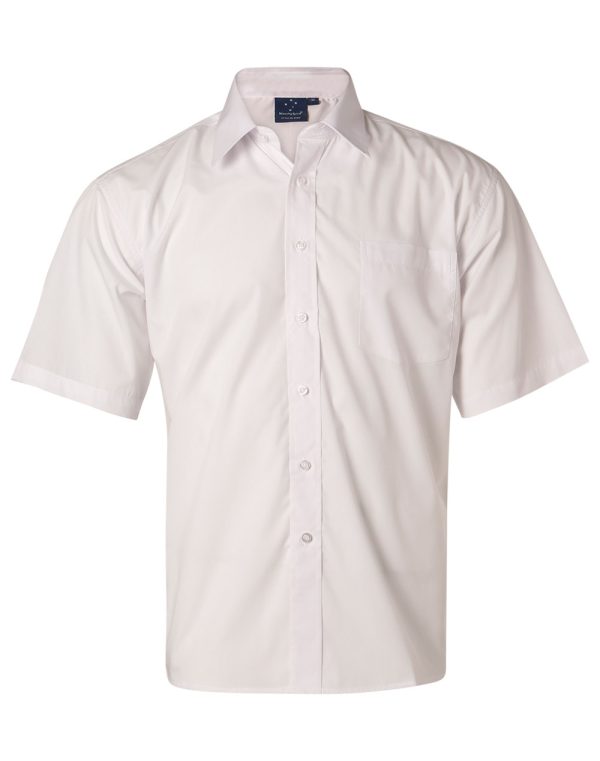 Man's poplin shirt,short sleeve - Image 4