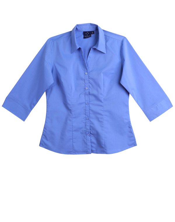 Ladies' 3/4 sleeve teflon shirt - Image 6