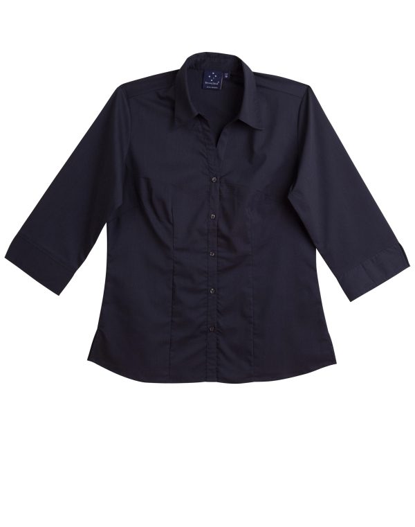 Ladies' 3/4 sleeve teflon shirt - Image 7