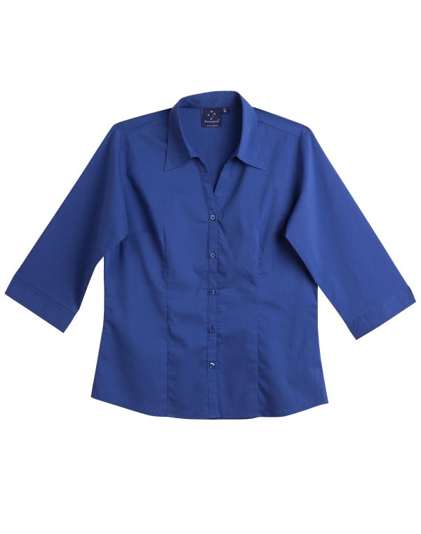 Ladies' 3/4 sleeve teflon shirt - Image 8