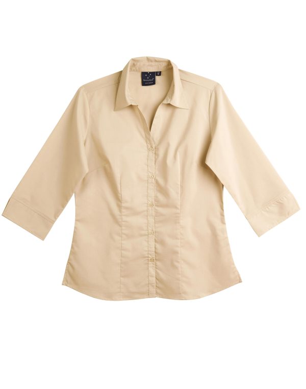 Ladies' 3/4 sleeve teflon shirt - Image 9