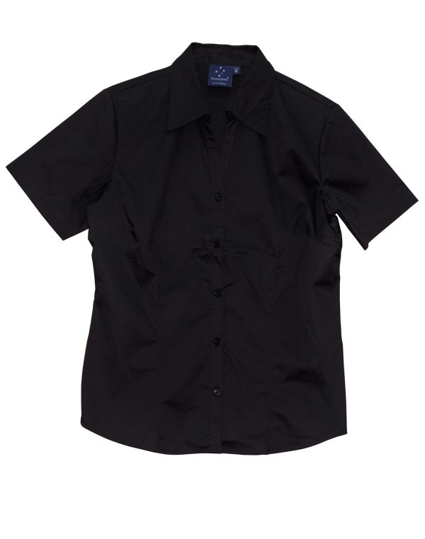 Ladies S/S Teflon shirt - Image 3