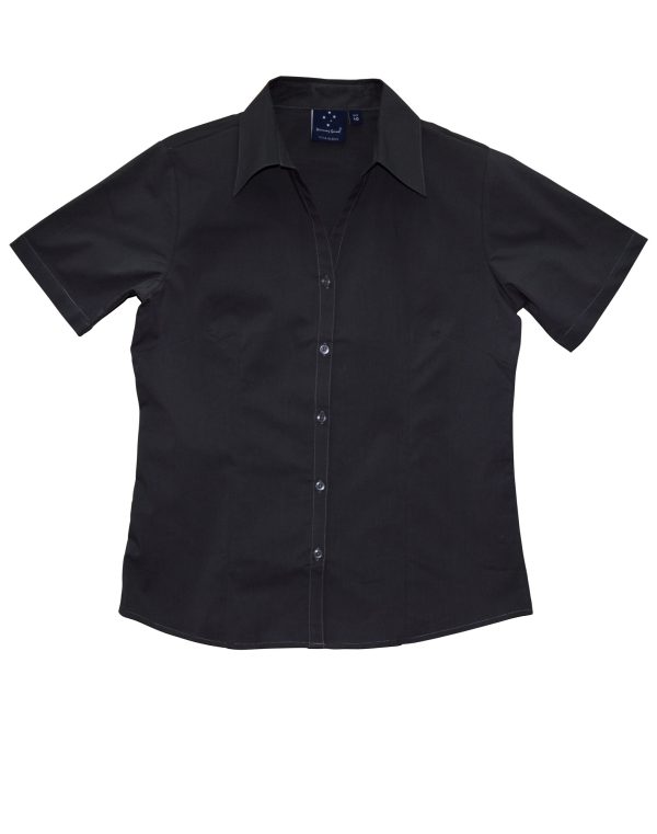 Ladies S/S Teflon shirt - Image 4