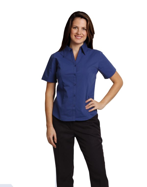 Ladies S/S Teflon shirt - Image 2