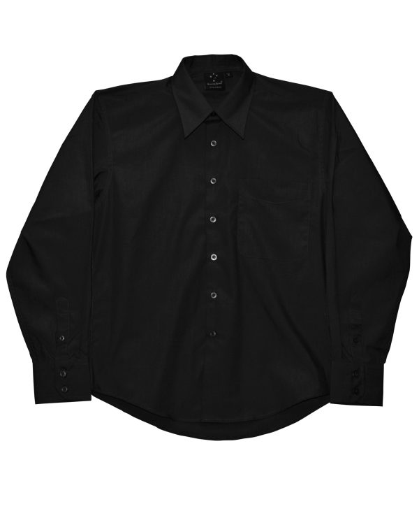 Mens L/S Teflon business shirt - Image 3