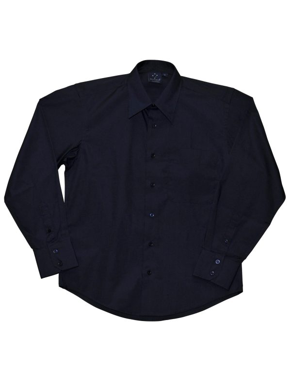Mens L/S Teflon business shirt - Image 6