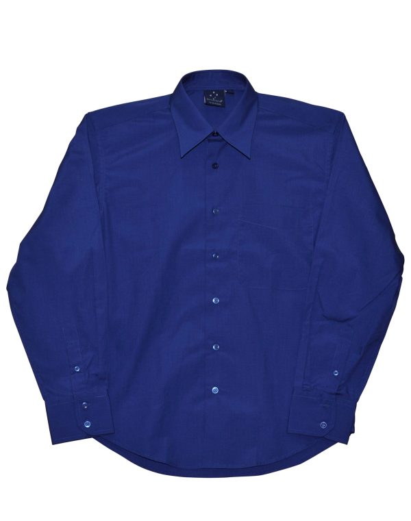 Mens L/S Teflon business shirt - Image 7