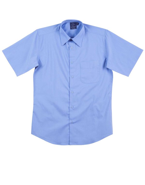 Mens S/S Teflon business shirt - Image 5