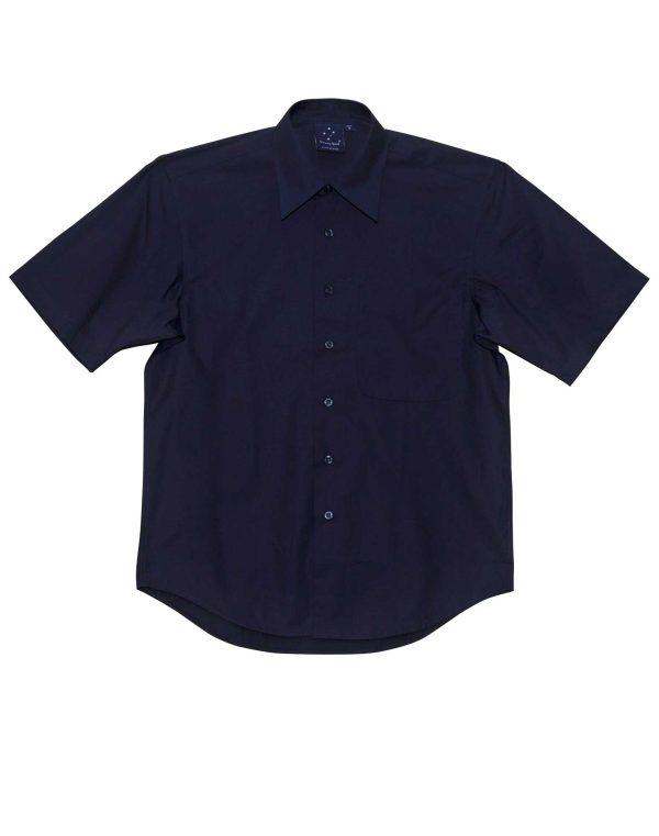 Mens S/S Teflon business shirt - Image 6