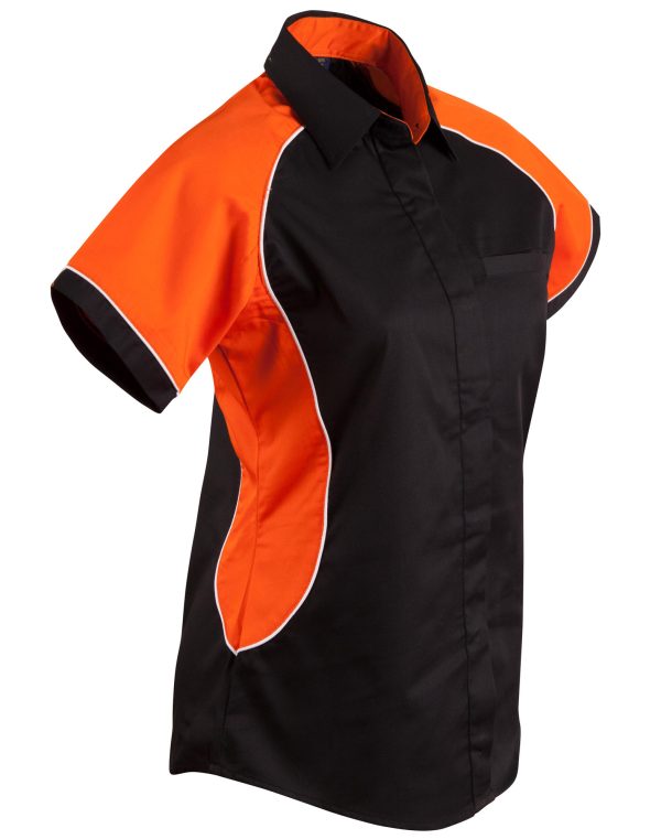 Ladies' Contrast Shirt - Image 6