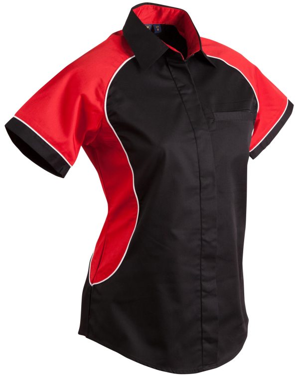 Ladies' Contrast Shirt - Image 7