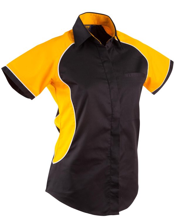 Ladies' Contrast Shirt - Image 3