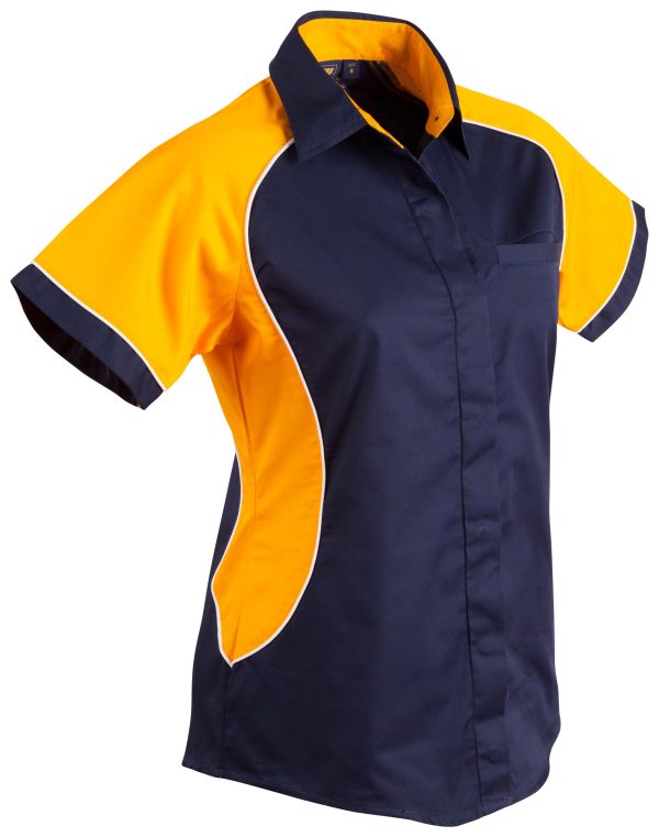 Ladies' Contrast Shirt - Image 9