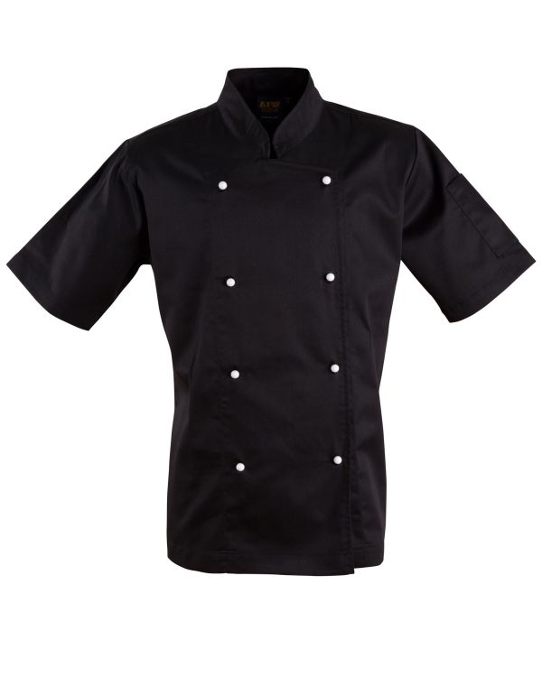 Chef's Jacket Short Sleeve - Image 3