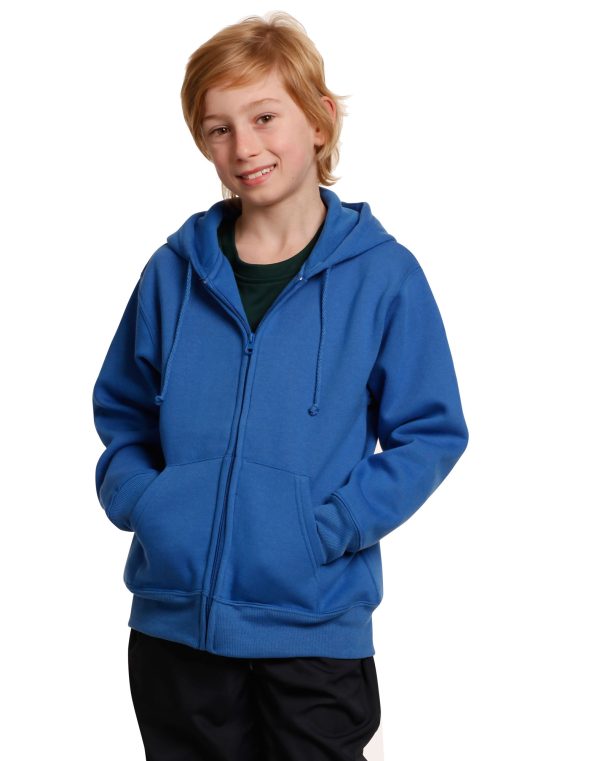 Kid's full-zip fleecy hoodie - Image 2