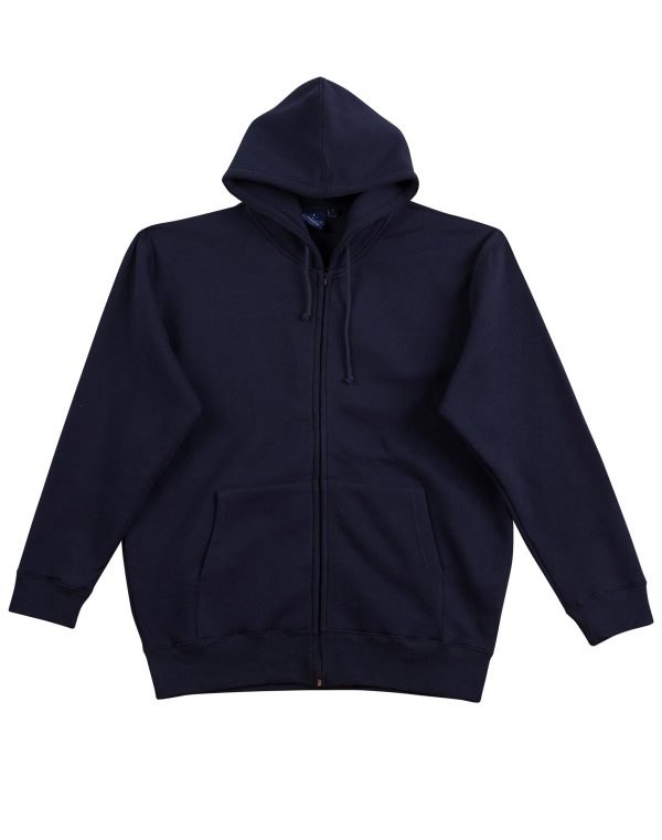 Men's full-zip fleecy hoodie - Image 5