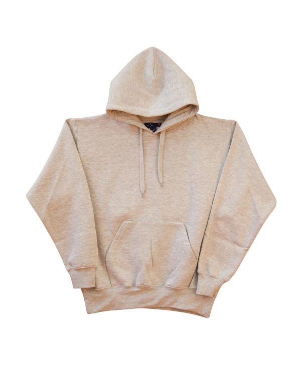 Adult's Close Front  Contrast Fleecy Hoodie - Image 5