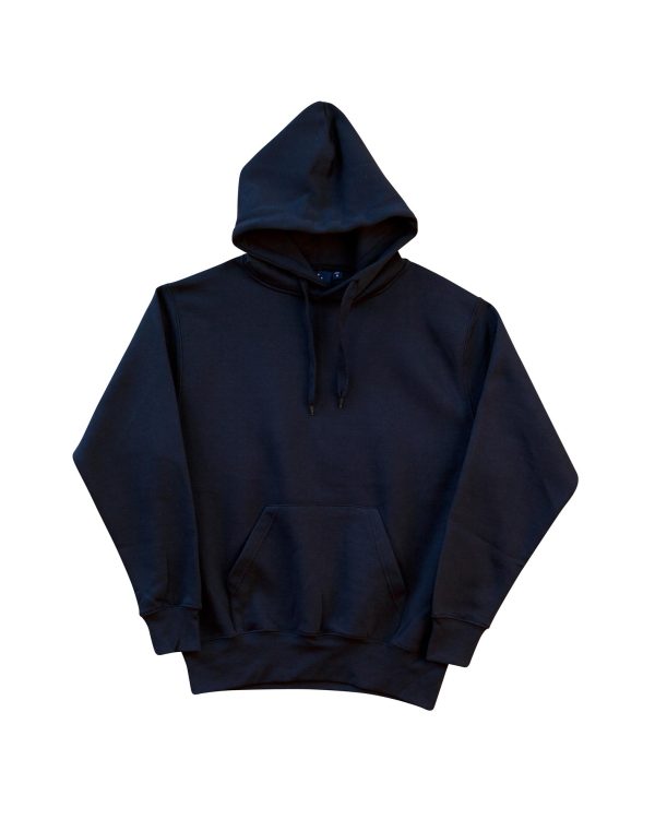 Adult's Close Front  Contrast Fleecy Hoodie - Image 7