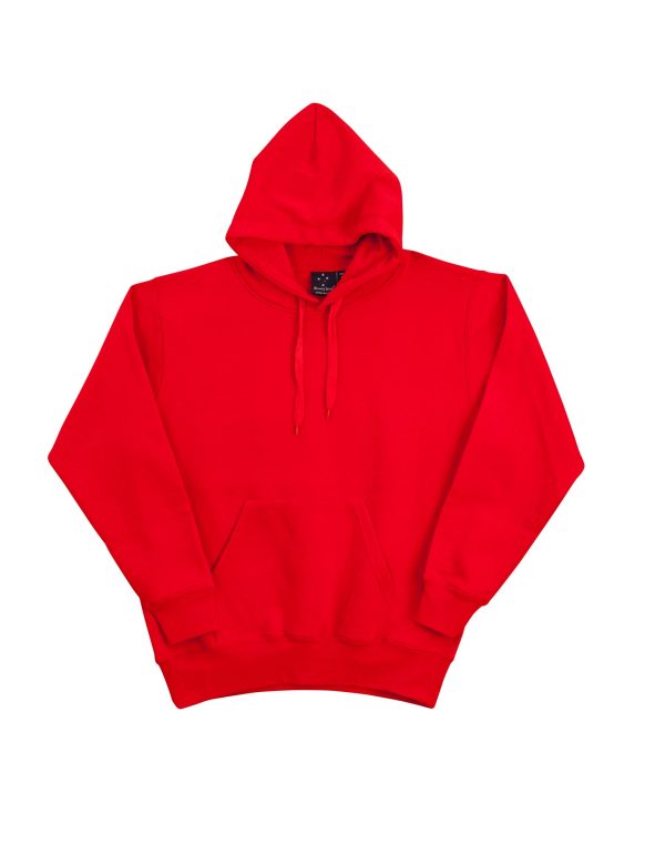 Adult's Close Front  Contrast Fleecy Hoodie - Image 9