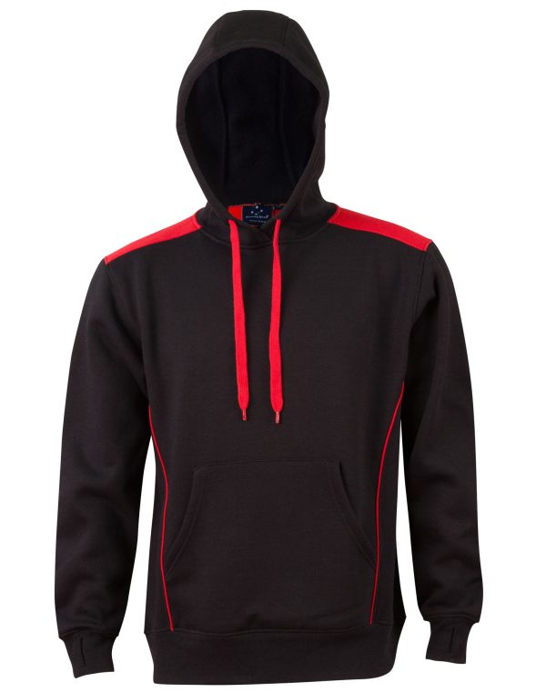 Adult's Kangaroo Pocket Contrast Hoodie - Image 6