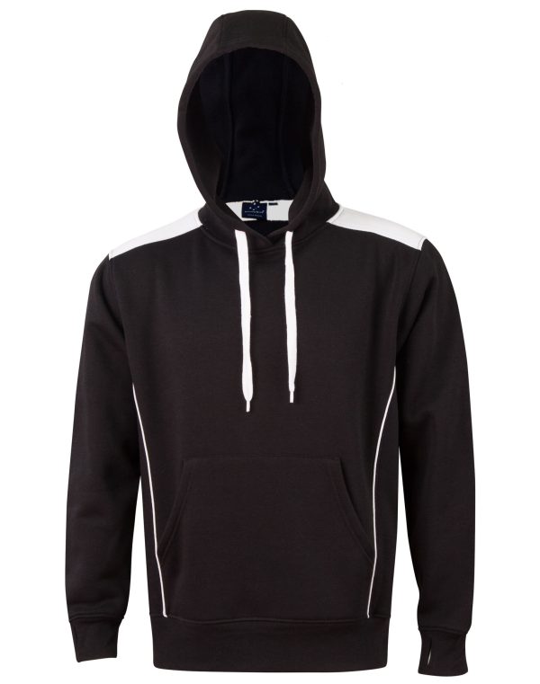 Adult's Kangaroo Pocket Contrast Hoodie - Image 7