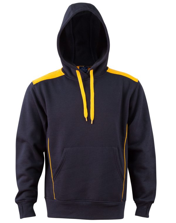 Adult's Kangaroo Pocket Contrast Hoodie - Image 9