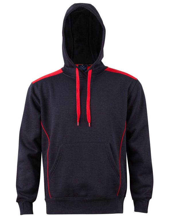 Adult's Kangaroo Pocket Contrast Hoodie - Image 10