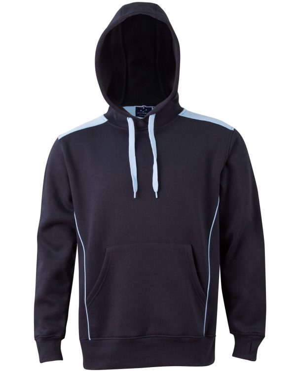 Adult's Kangaroo Pocket Contrast Hoodie - Image 11