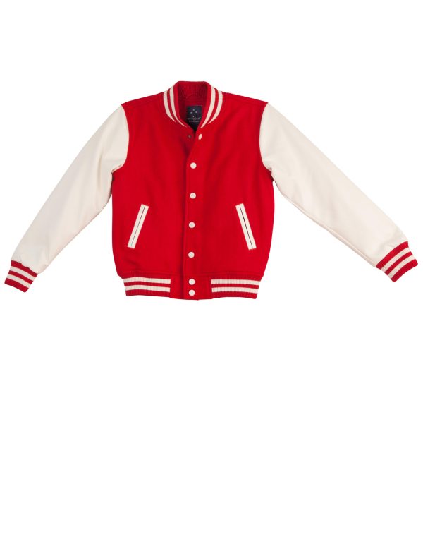 Kid's Wool Blend Varsity Jacket - Image 6