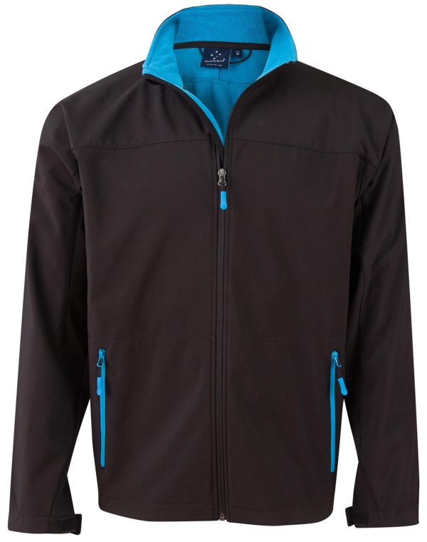 Men's Softshell Contrast Jacket - Image 4