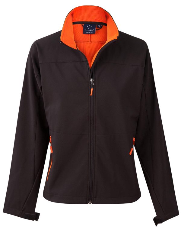 Ladies' Softshell Contrast Jacket - Image 5