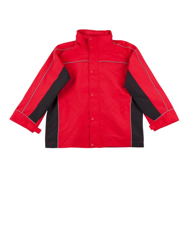 3 in 1 Jacket, silver relective piping - Image 8
