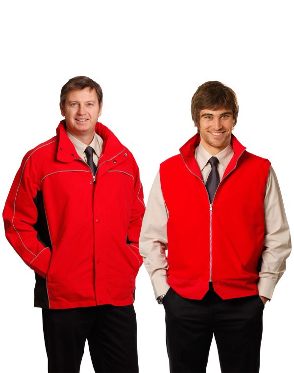 3 in 1 Jacket, silver relective piping - Image 2
