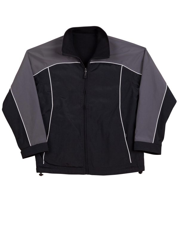 Reversible jacket contrast colors - Image 3