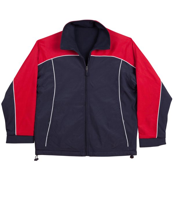 Reversible jacket contrast colors - Image 4