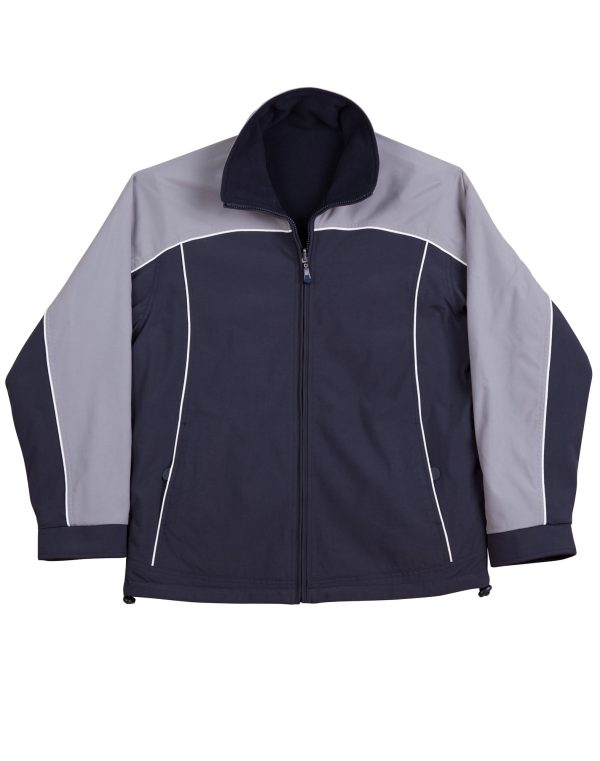 Reversible jacket contrast colors - Image 5