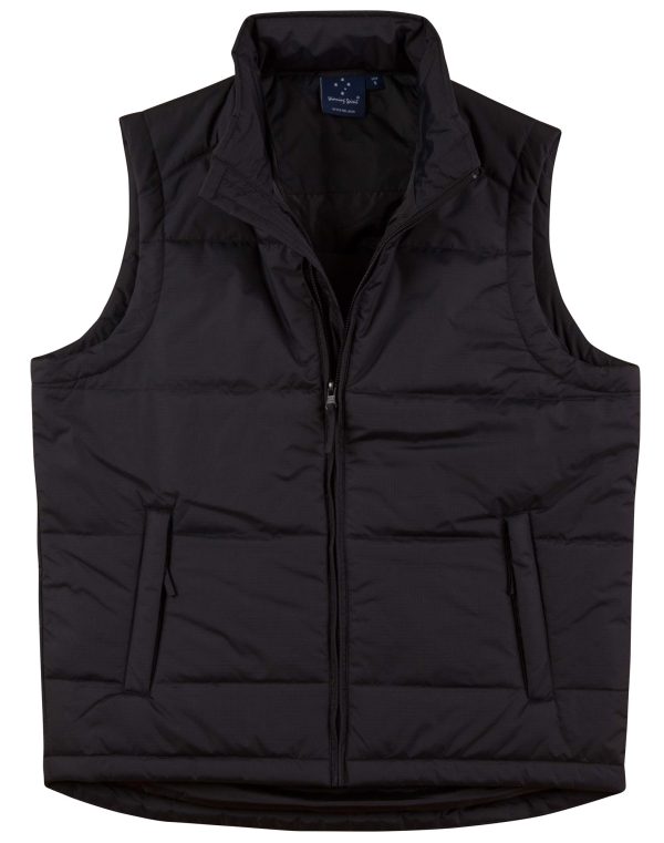 Men's Nylon Rip-stop Padded Vest - Image 3