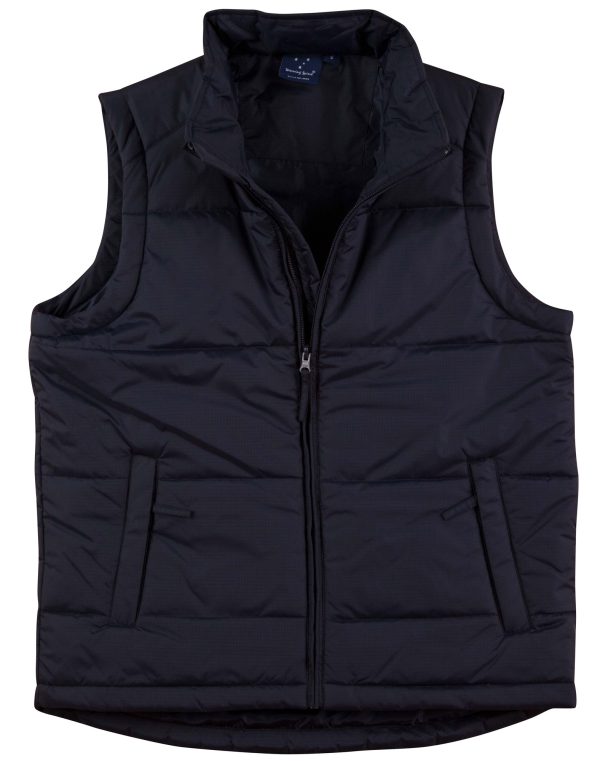 Men's Nylon Rip-stop Padded Vest - Image 4