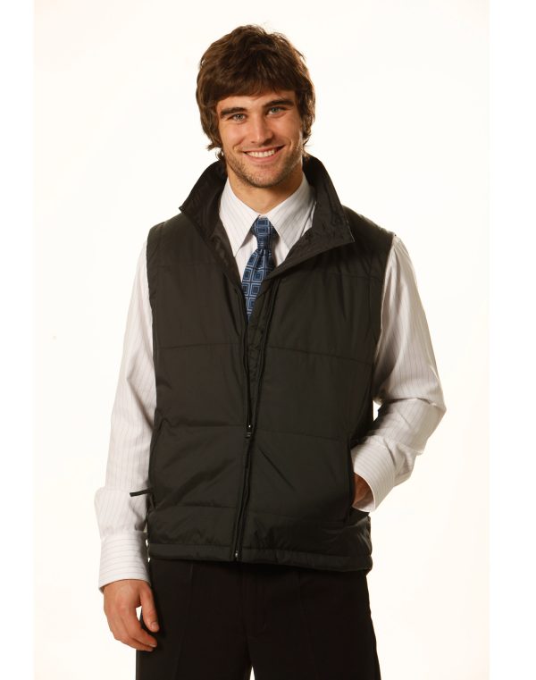 Men's Nylon Rip-stop Padded Vest - Image 2