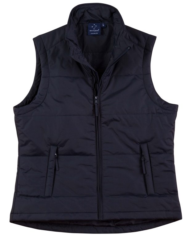 Ladies' Nylon Rip-stop Padded Vest - Image 4
