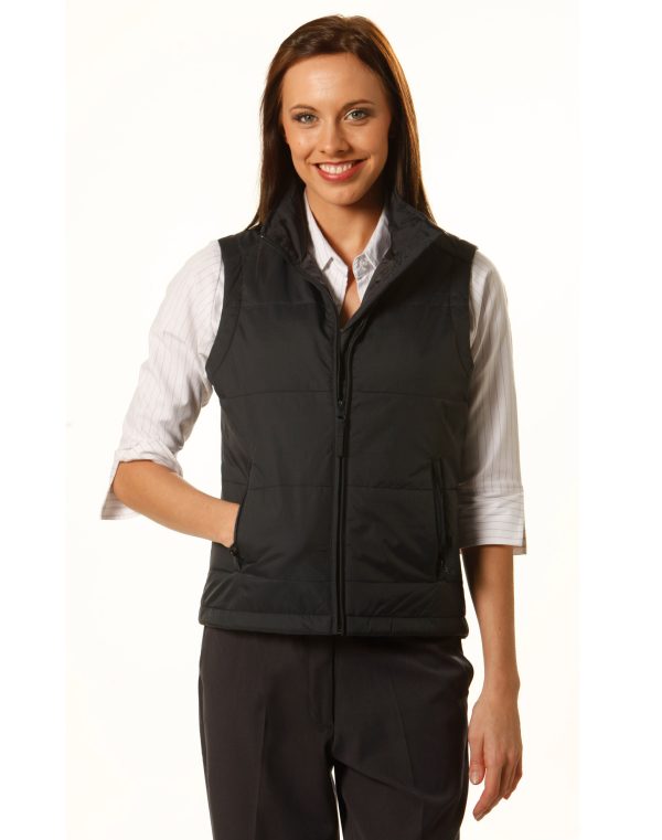 Ladies' Nylon Rip-stop Padded Vest - Image 2