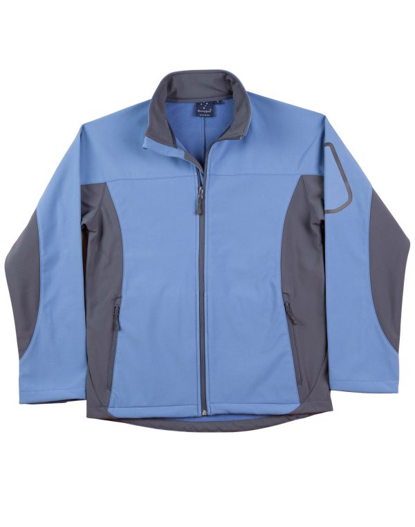 Men???s Contrast Softshell Jacket - Image 5