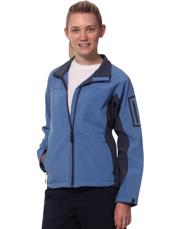 Ladies??? Contrast Softshell Jacket