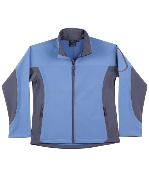 Ladies??? Contrast Softshell Jacket - Image 6