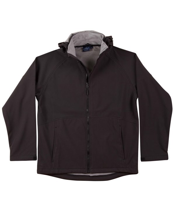 Men???s Softshell Full Zip Hoodie - Image 3