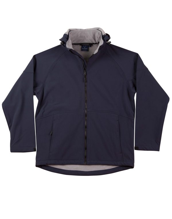 Men???s Softshell Full Zip Hoodie - Image 4