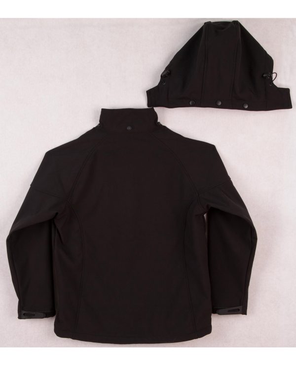 Kids' Softshell Full Zip Hoodie - Image 2