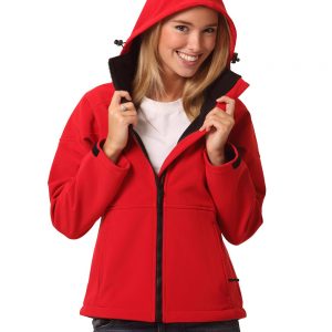 Ladies??? Softshell Full Zip Hoodie