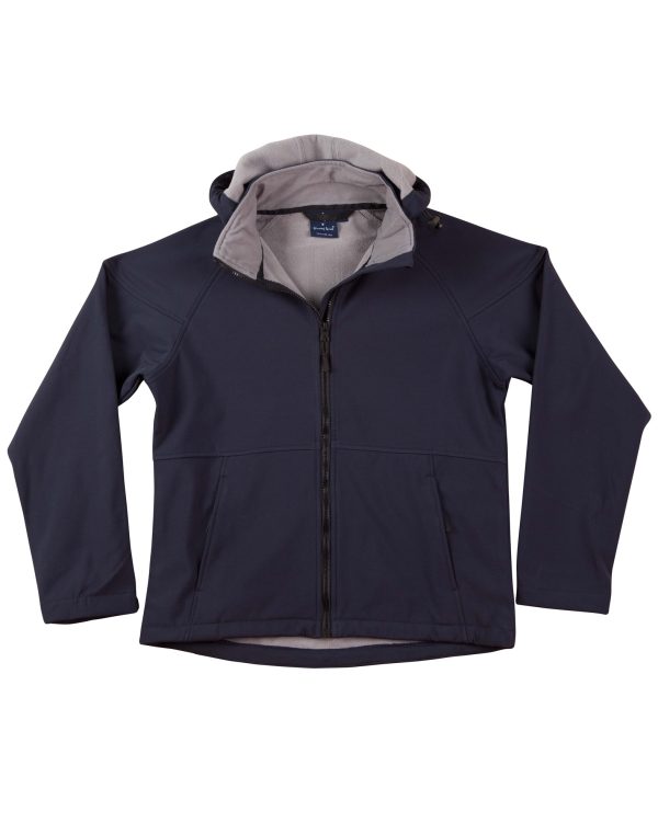 Ladies??? Softshell Full Zip Hoodie - Image 4